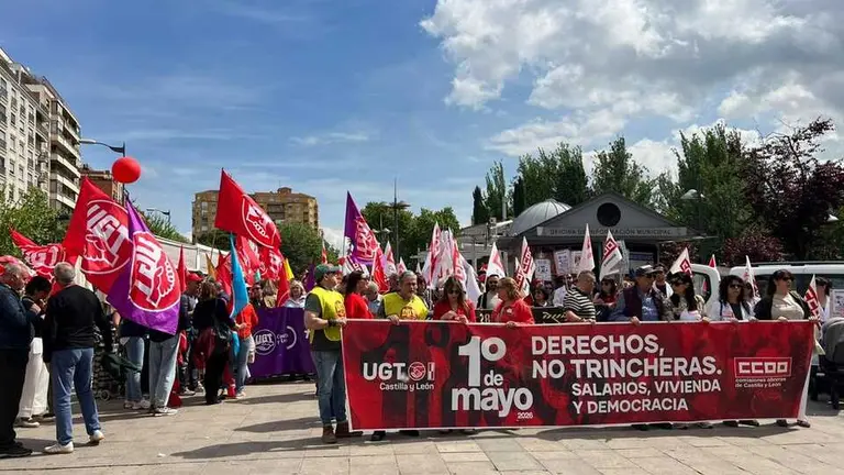 Manifestaci&oacute;n 1 de mayo en Zamora _9