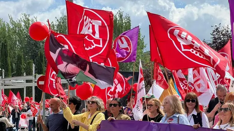 Manifestaci&oacute;n 1 de mayo en Zamora _14