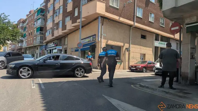Accidente con fuga en Zamora _2