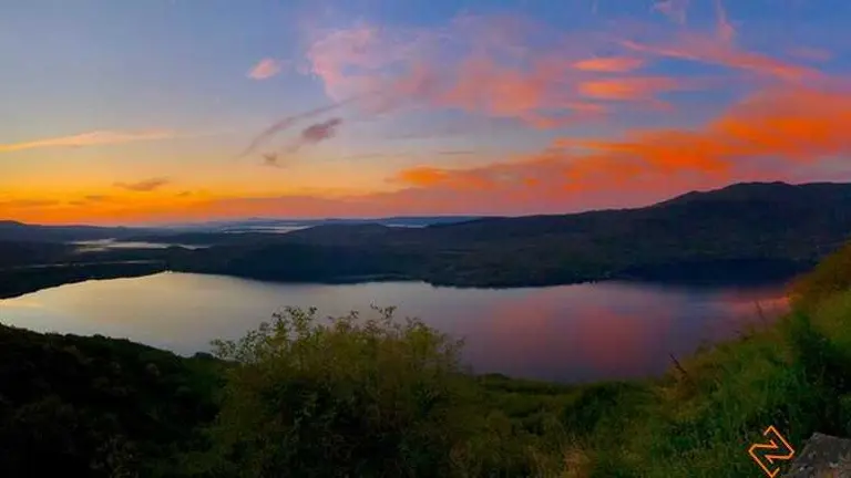 lago sanabria atardecer