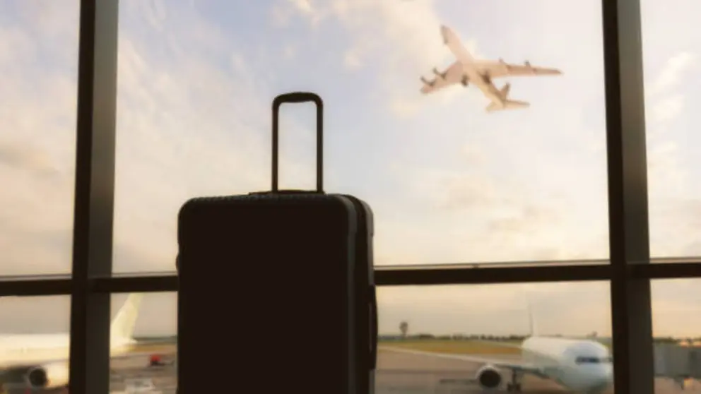 Aeropuerto. Fotograf&iacute;a de archivo