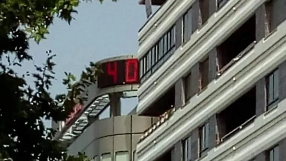 40&ordm;C calor zamoranews - imagen de archivo
