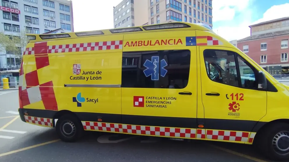 Ambulancia. Foto de archivo