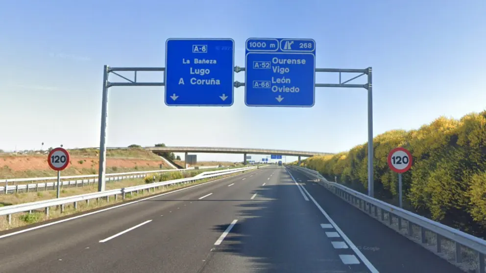 Autov&iacute;a A-66. Imagen de archivo