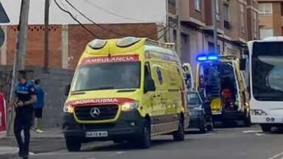 Ambulancia en Pinilla. Imagen de Archivo