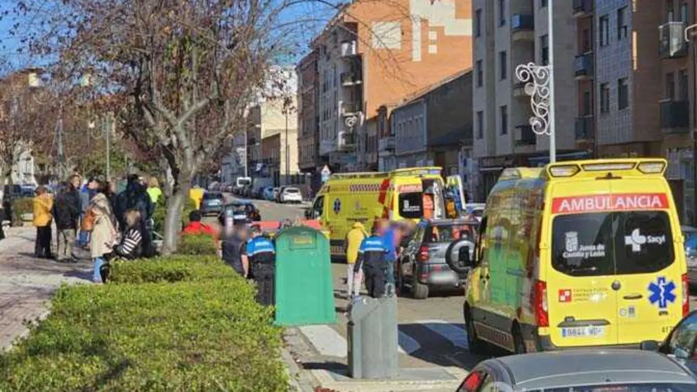 accidente Benavente. Imagen interbenavente de archivo