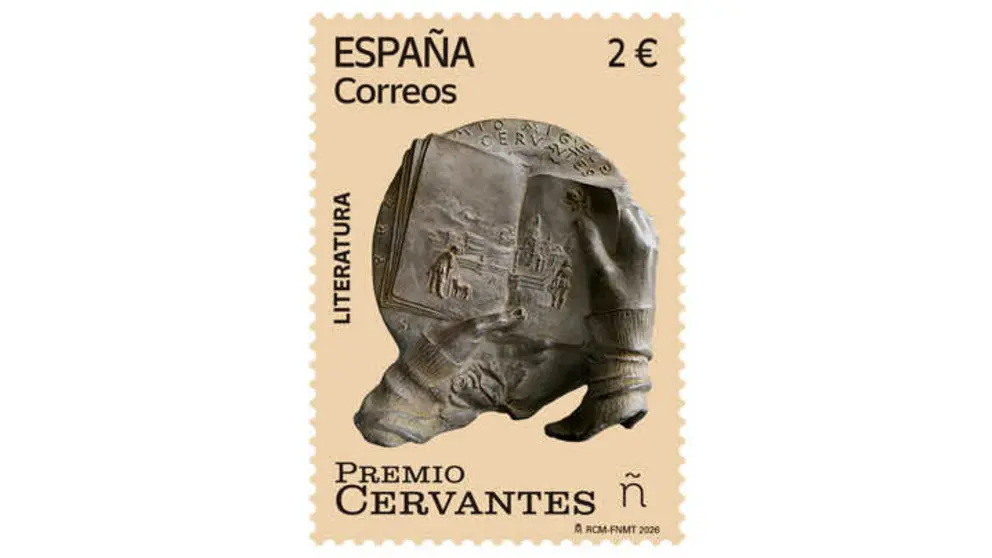 Sello Premio Cervantes