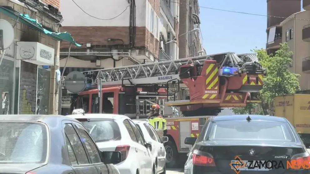 Bomberos en Pedro Alvarado