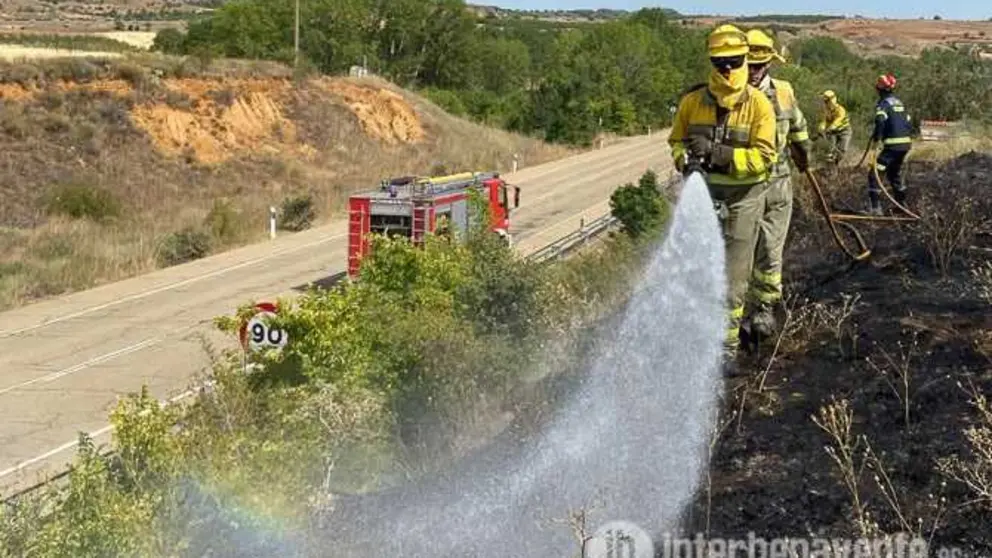 Bomberos de Benavente. Foto Interbenavente archivo