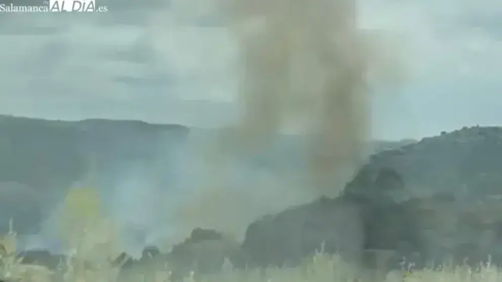 Imagen de archivo de un incendio. Foto SalamancaALdia