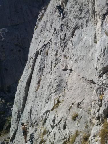 Escalada en Vegacervera