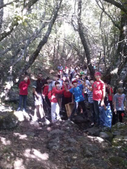 Escolares del colegio brotmadrid de la “fundación aprender” visitan Sanabria