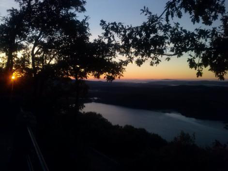 Puesta de sol en Sanabria