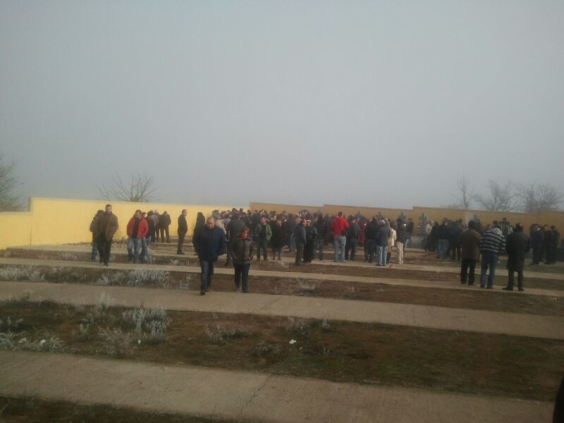 Aliste despide al joven fallecido ayer