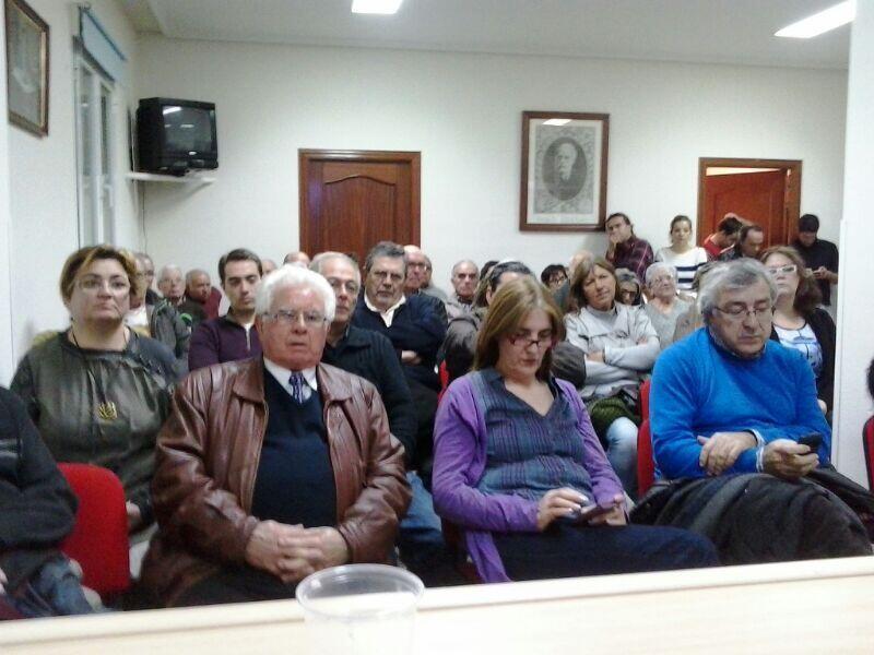 Asistentes a la conferencia de Soraya Rodríguez en Benavente.