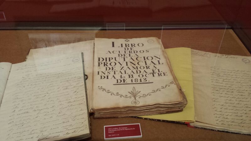 Libro fundacional de la Diputación Provincial, de 1813