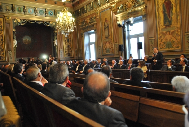 Imágenes del Pleno en conmemoración del Bicentenario de la Diputación.