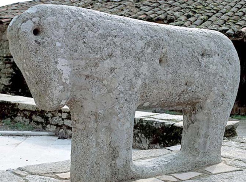 Toro prerromano de Villardiegua.