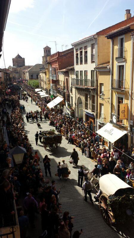 Tradicional desfile de los carros engalanados