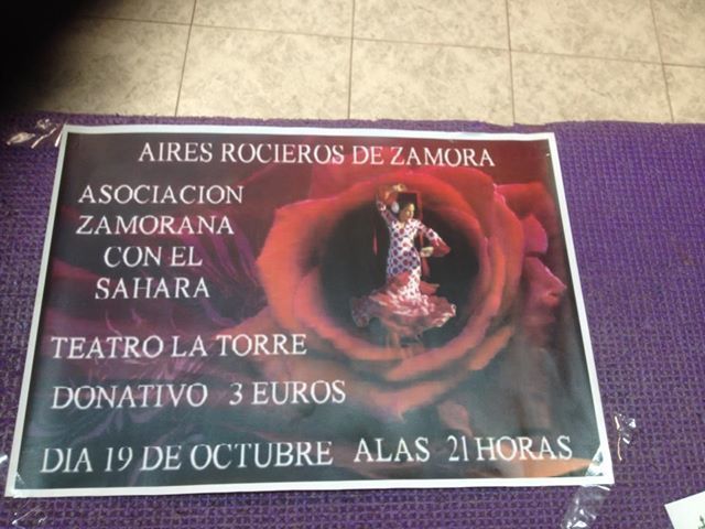 Cartel anunciador de la gala