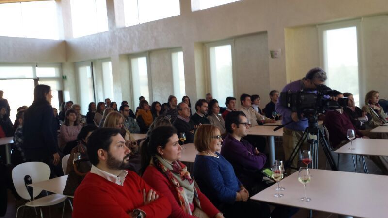 Asistentes a la conferencia.