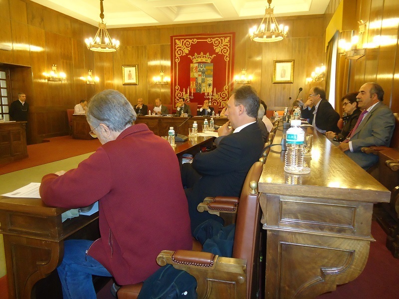 Pleno de la Diputación celebrado hoy