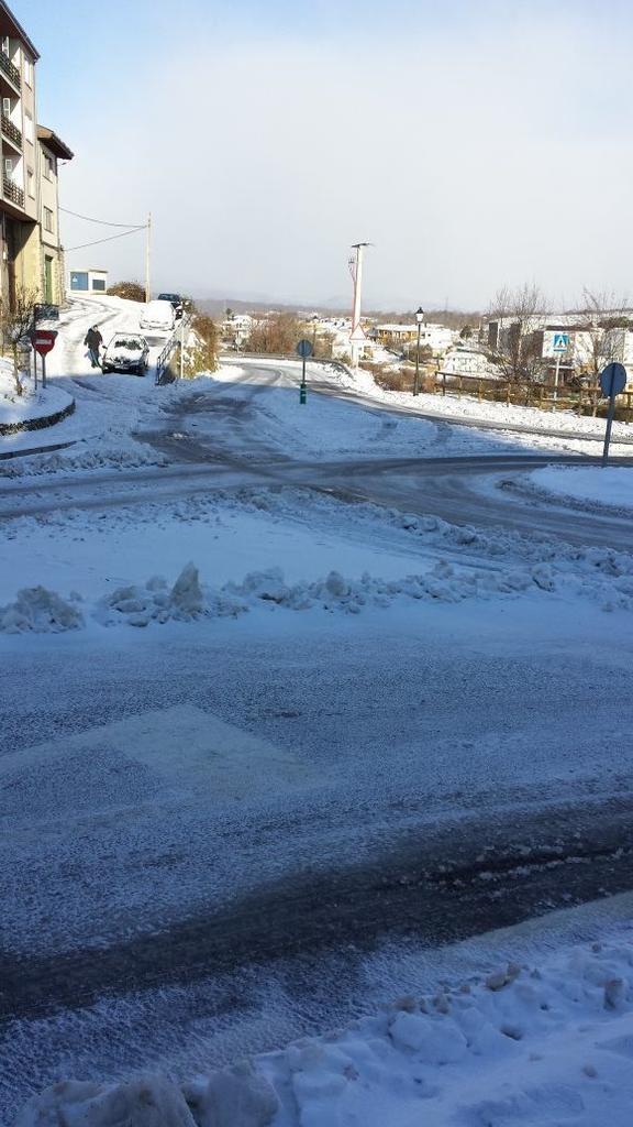 Para hoy se prevén acumulaciones de nieve de hasta 10 centímetros