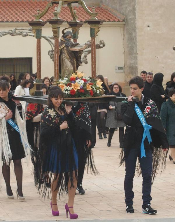 Procesión del santo