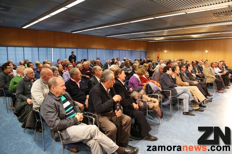 Asistentes al Consejo de Alcaldes, esta mañana en Ifeza