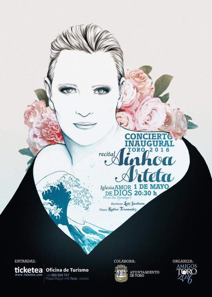 Cartel del concierto inaugural de Las Edades del Hombre