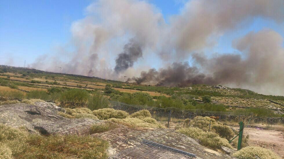 Otra instantánea del humo