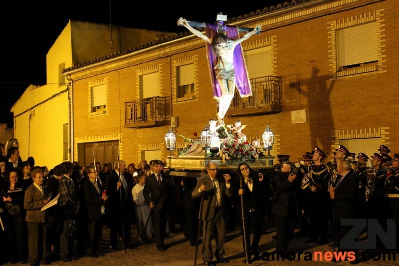 El Cristo de la Vera Cruz a su regreso al templo.