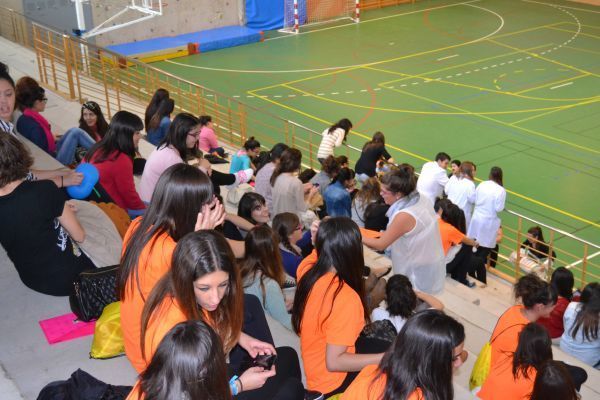 Asistentes al concurso de disfraces