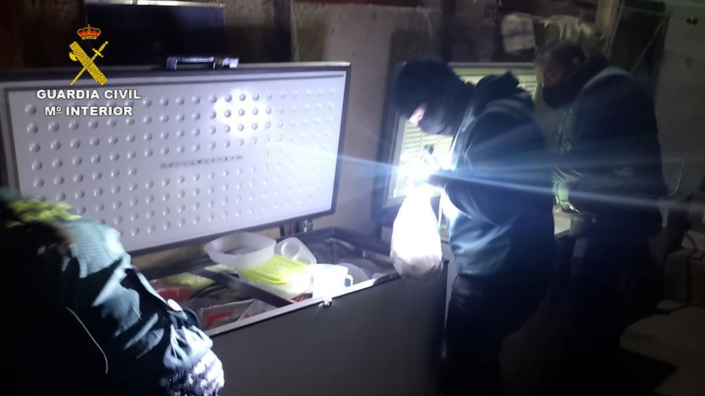 Operativo de la Guardia Civil.