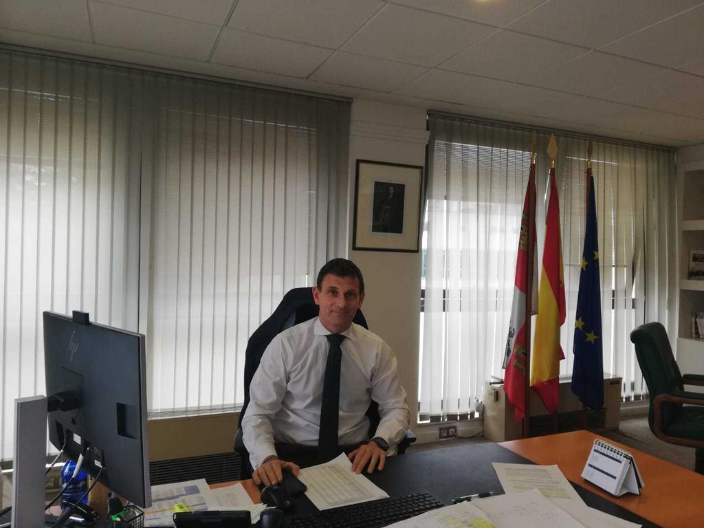 El consejero de Empleo, David Martín