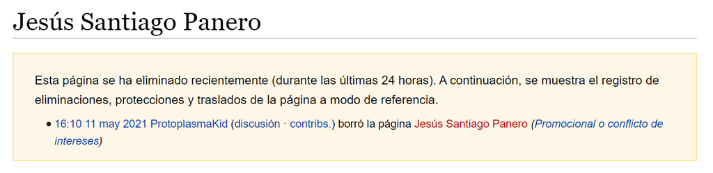 Wikipedia elimina el rastro de