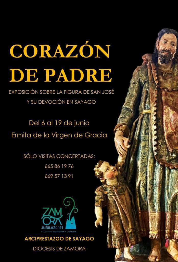 Cartel exposición sobre la figura de San José