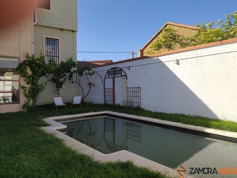 Piscina de la casa rural