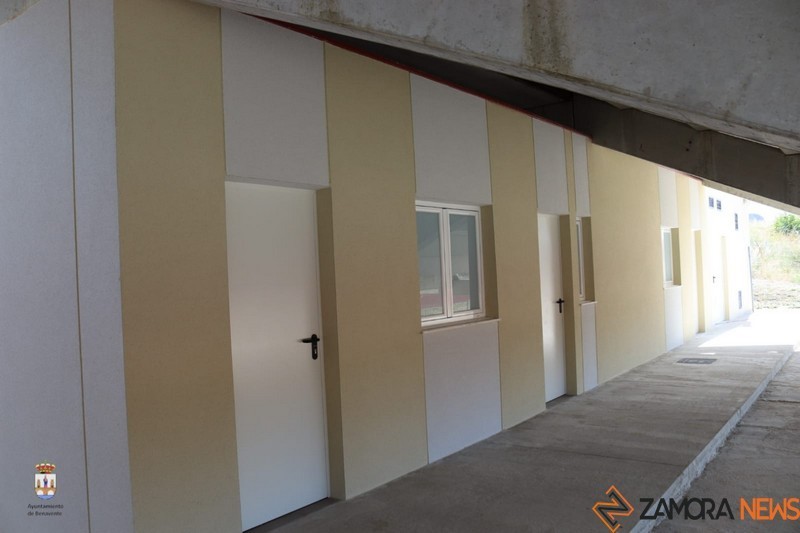 Obras pista atletismo en Benavente