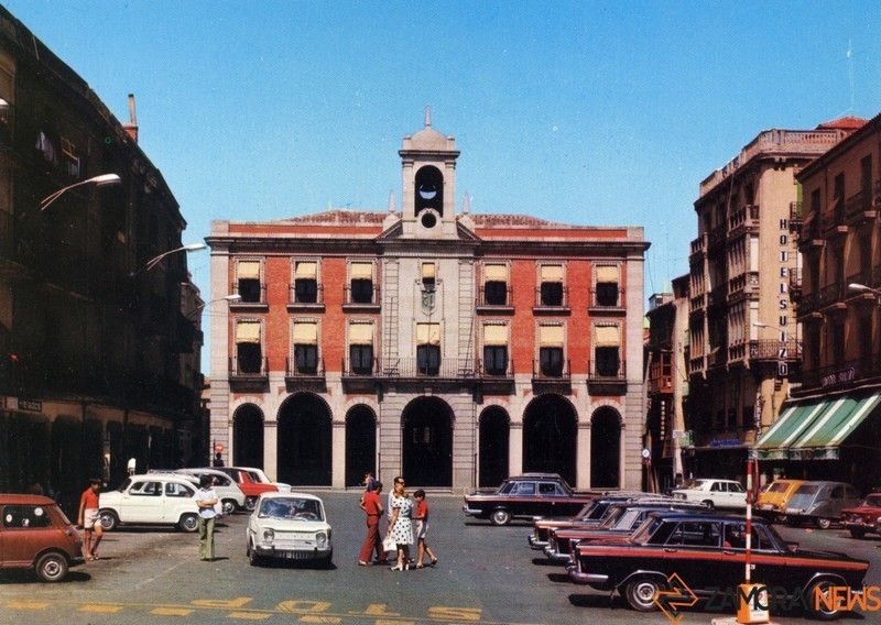 La Plaza Mayor en los años 70