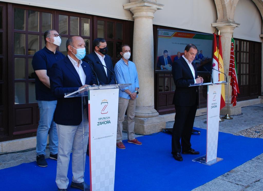Balance del equipo de gobierno de la Diputación de Zamora