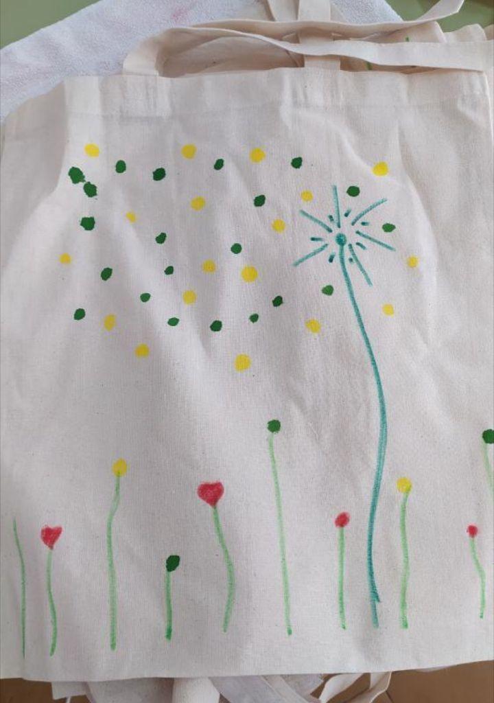 Detalle de una de las bolsas del proyecto