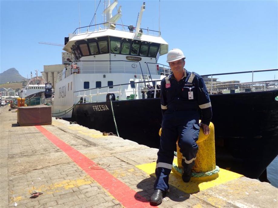 Miguel Ángel Calvo en Ciudad del Cabo
