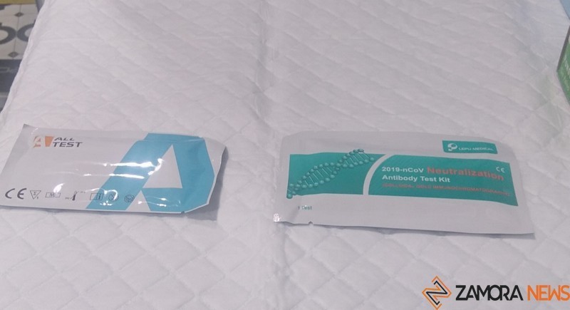 Test de sangre para vacunados y personas sin dosis administradas