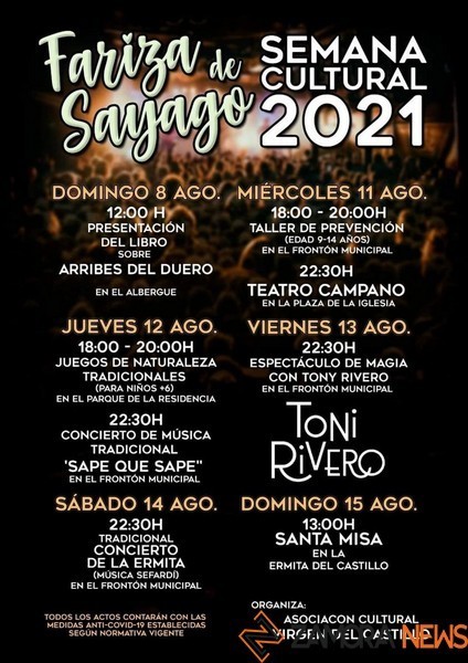 Cartel Semana Cultural Fariza de Sayago