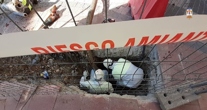 Operarios trabajando. Fotografía: Ayuntamiento de Benavente