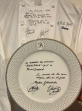 plato firmado por Arzak
