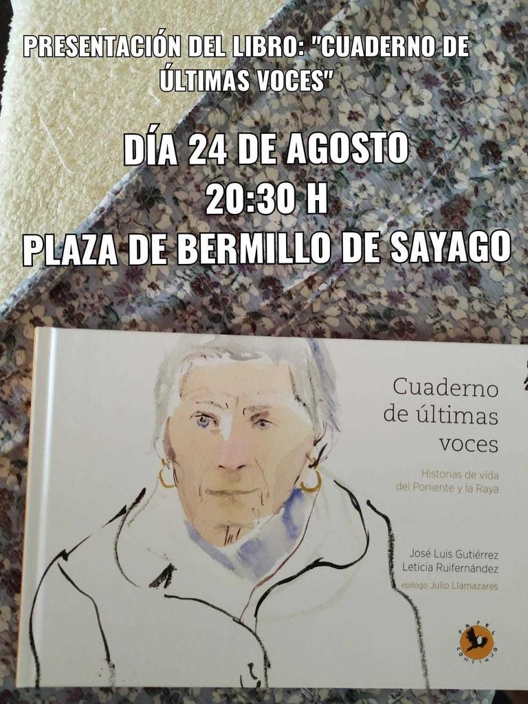 Presentación del libro “Cuaderno de últimas voces”