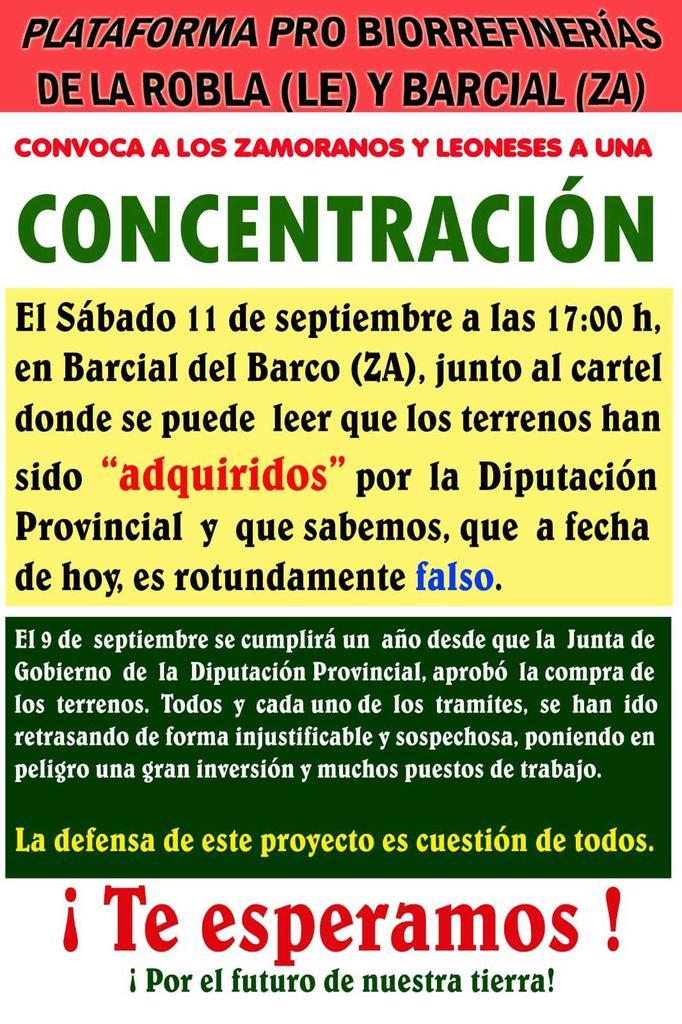 Cartel Manifestación