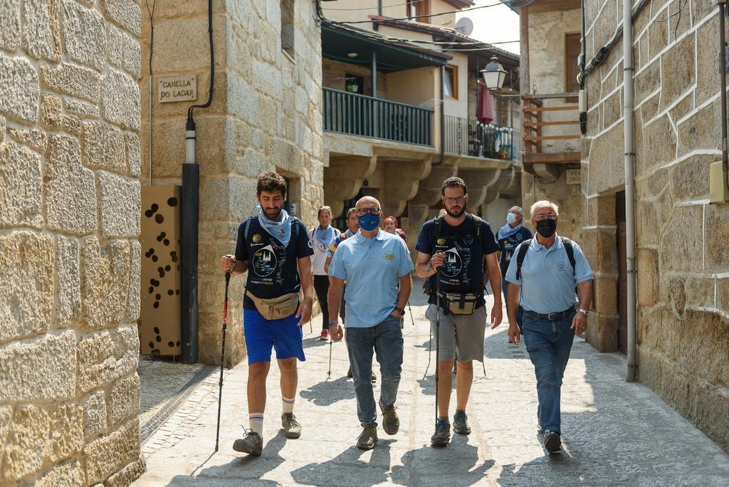 Andando con Manuel Baltar dipu